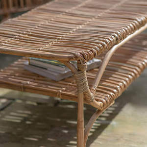 Nkuku Nesari Rattan Coffee Table